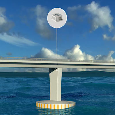 Clinómetro de alta resolución constructivo exacto del monitor del ángulo para el puente