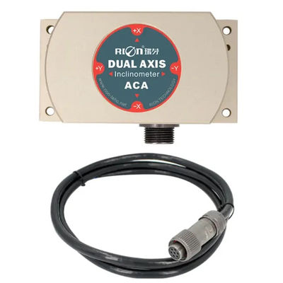 ACA826T Alto grado de precisión MODBUS inclinómetro sensores de inclinación de doble / eje único