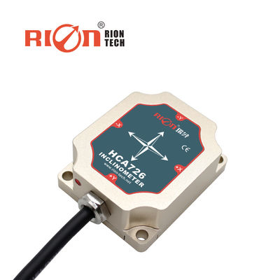 HCA726 0.001deg CE Análogo Sensor de inclinación de doble eje Inclinómetro 0.02s Amplio rango