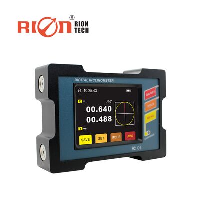 DMI820 Inclinómetro digital ultra preciso con resolución de 0,001° IP54 a prueba de agua y 64 pantallas LCD de colores verdaderos