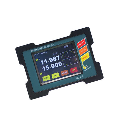 DMI810/DMI820 Inclinómetro digital de alta precisión con < 0,005° de precisión y 64 pantallas de visión nocturna de colores reales para la medición de ángulos de doble eje