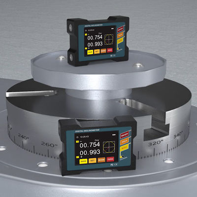 DMI820 Inclinómetro digital para la construcción de edificios y pruebas de cuatro ruedas de automóviles