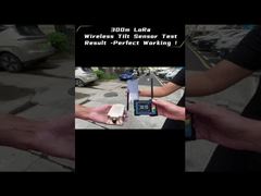 DAM825 Sensor de Inclinación Inalámbrico LoRa de 300m Resultado de la Prueba - ¡Funcionando Perfectamente!