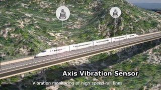 Prueba de impulso del sensor de vibración del eje AKG